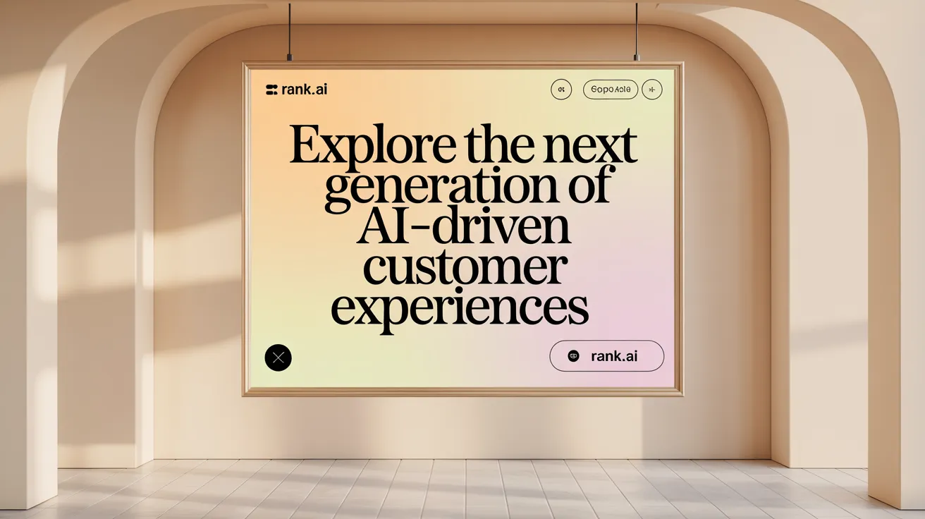 Explore the Next Generation of AI-Driven Customer Experiences