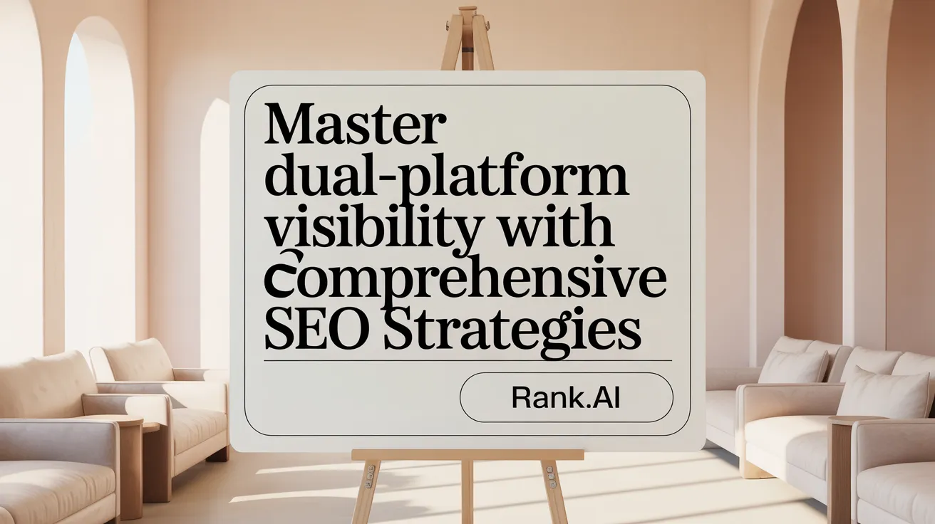 Master dual-platform visibility with comprehensive SEO strategies