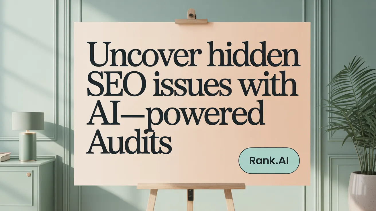 Uncover Hidden SEO Issues with AI-Powered Audits