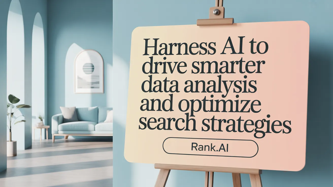 Harness AI to Drive Smarter Data Analysis and Optimize Search Strategies