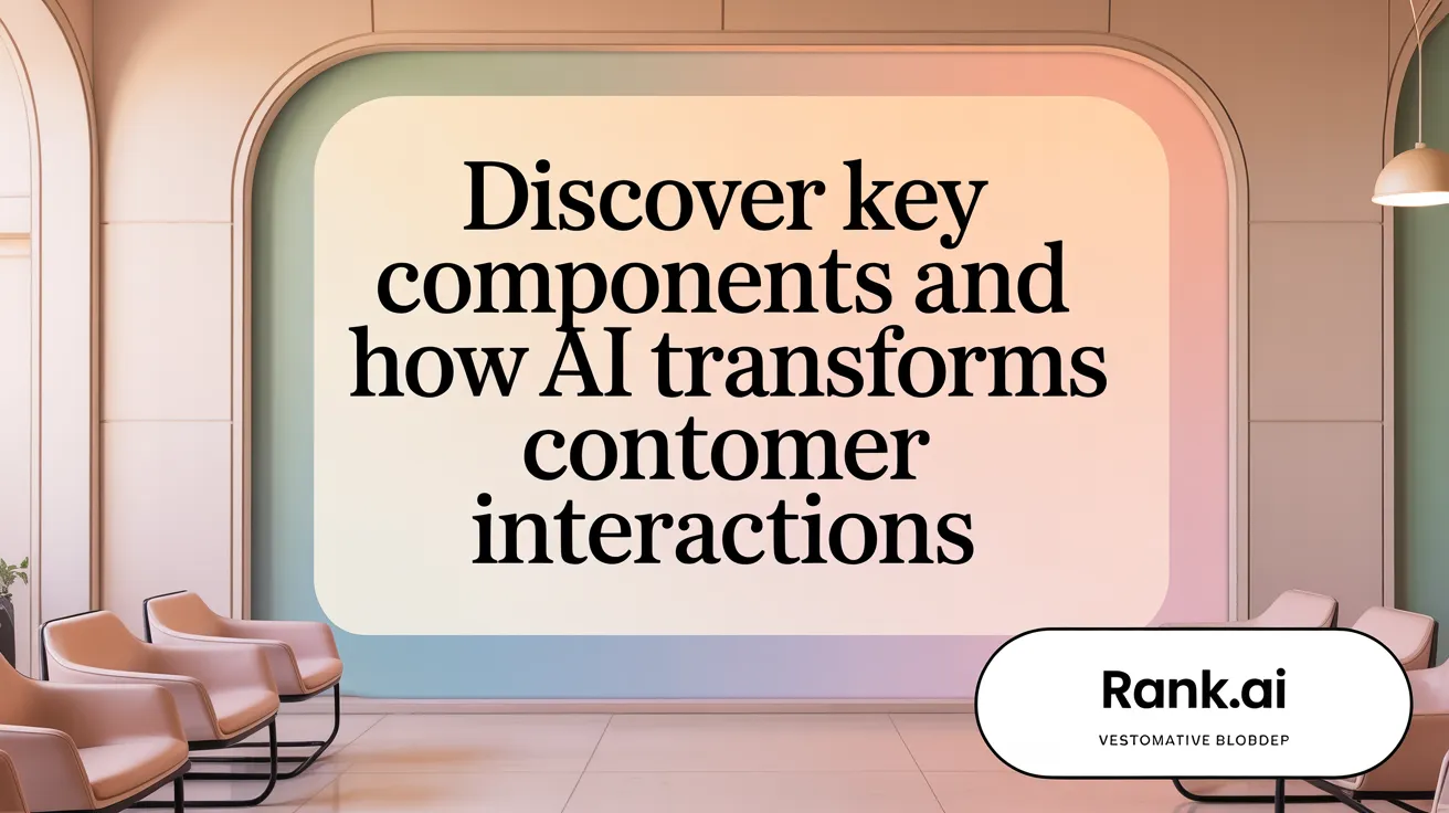 Discover Key Components and How AI Transforms Customer Interactions