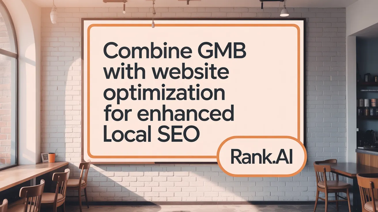 Combine GMB with Website Optimization for Enhanced Local SEO