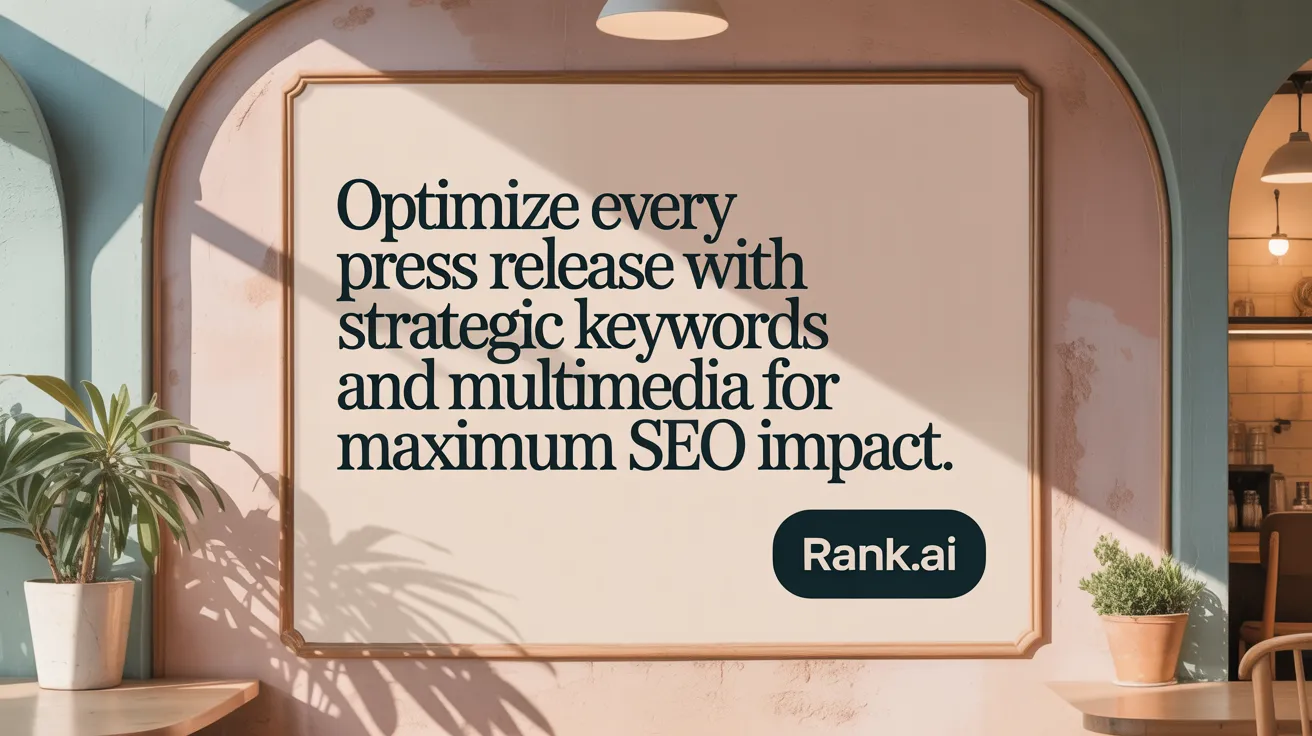 Optimize every press release with strategic keywords and multimedia for maximum SEO impact