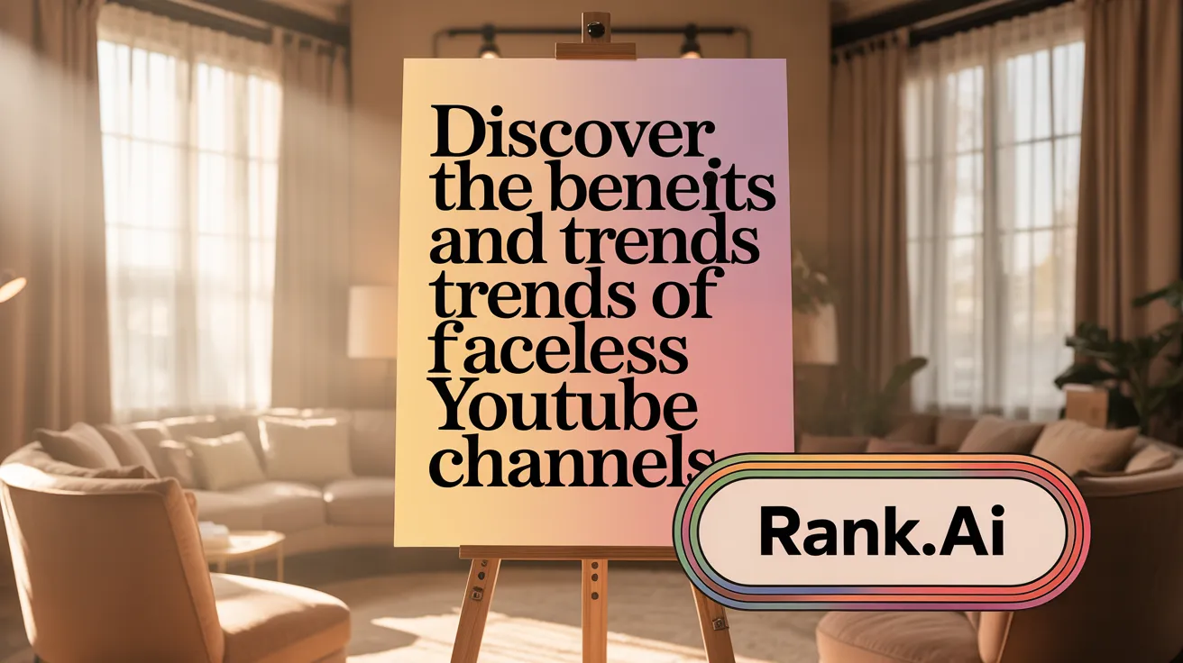 Discover the Benefits and Trends of Faceless YouTube Channels