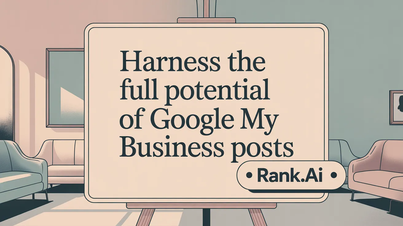 Harness the Full Potential of Google My Business Posts