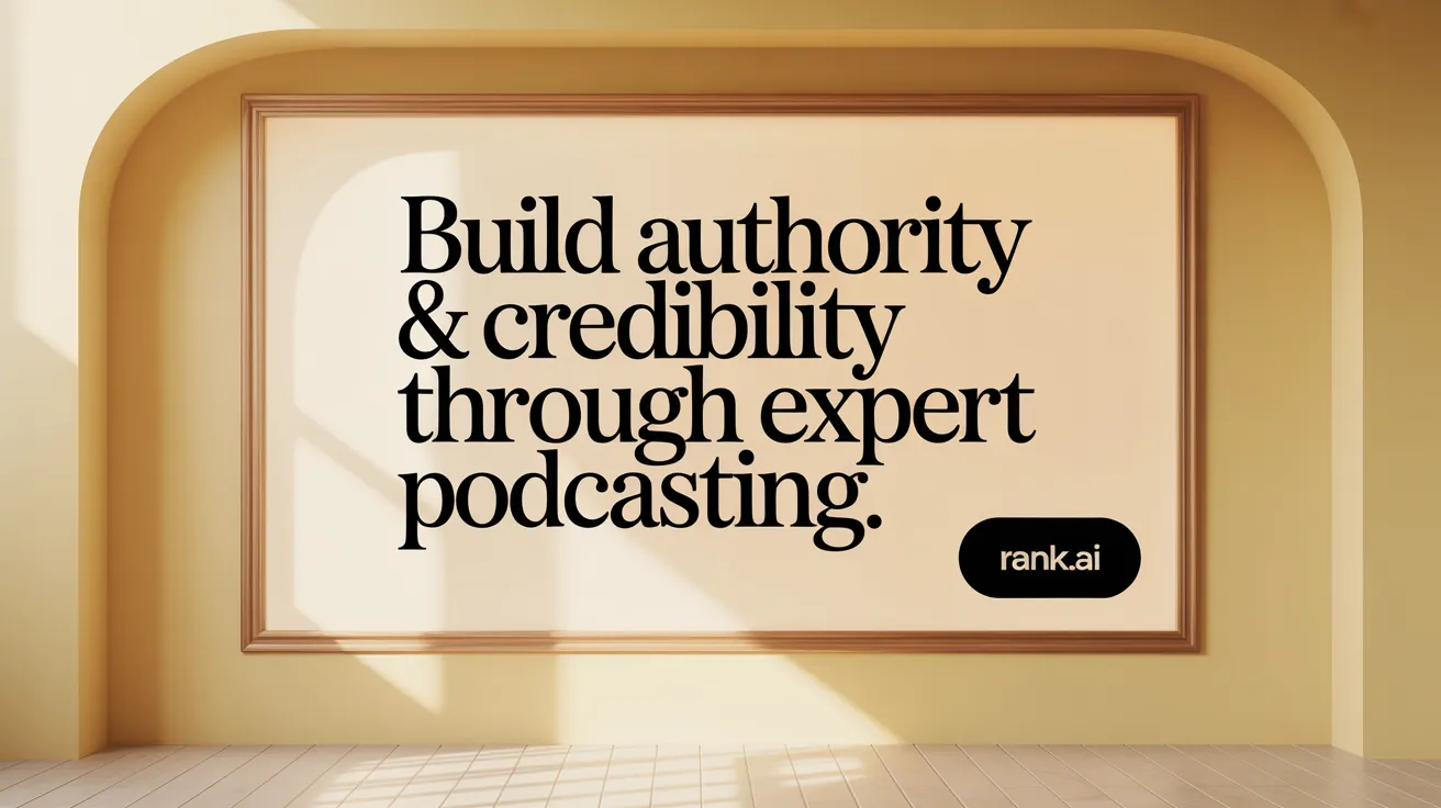 Build Authority &amp; Credibility Through Expert Podcasting.