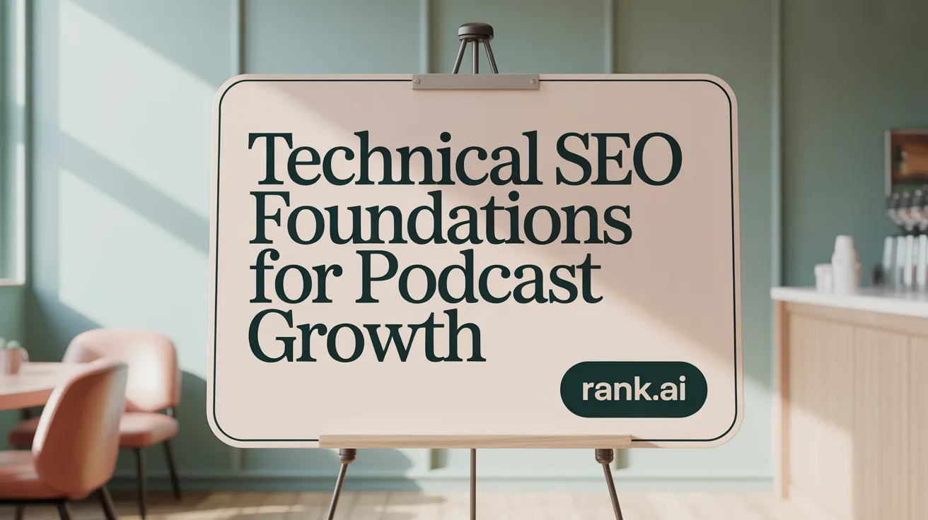 Technical SEO Foundations for Podcast Growth