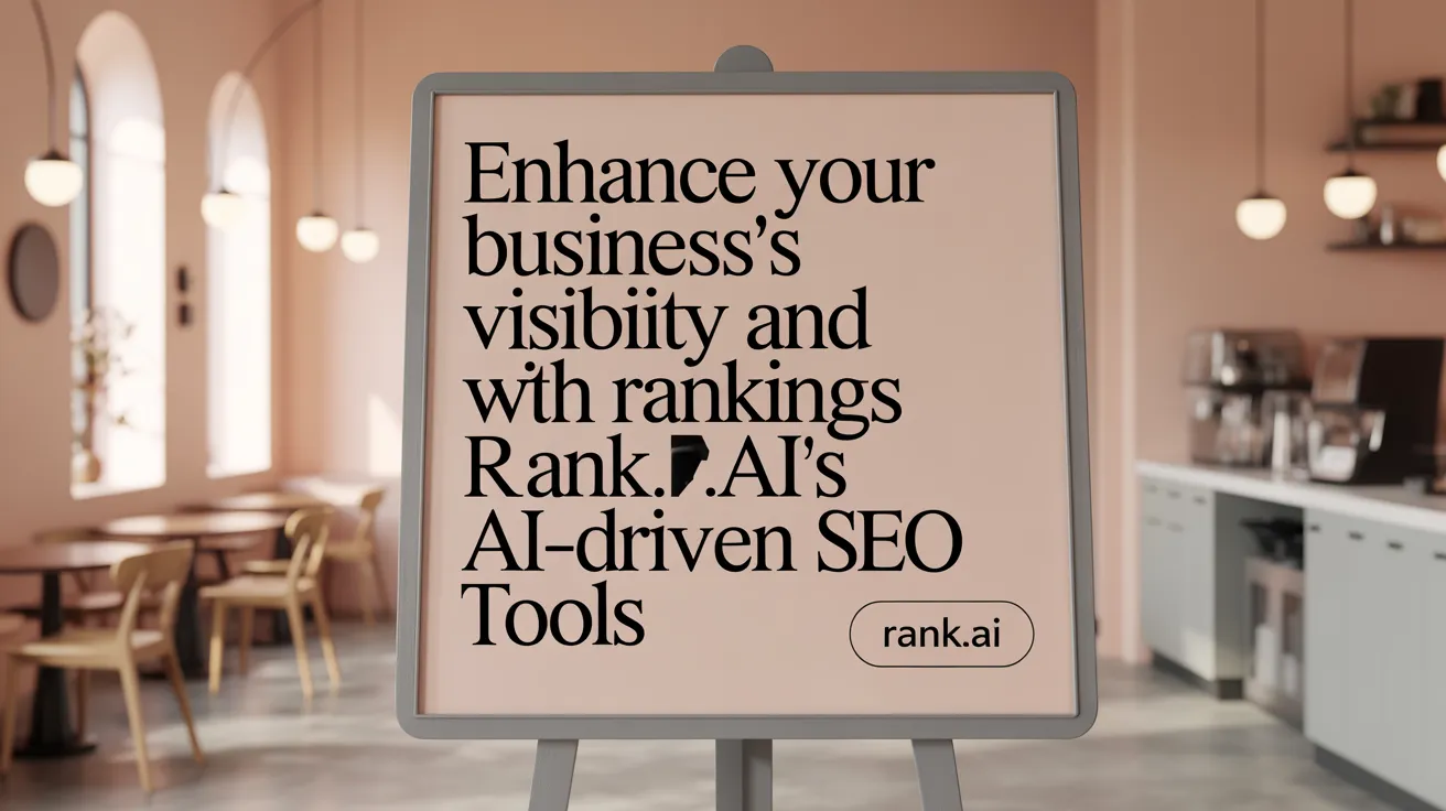 Enhance Your Business’s Visibility and Rankings with Rank.ai’s AI-Driven SEO Tools