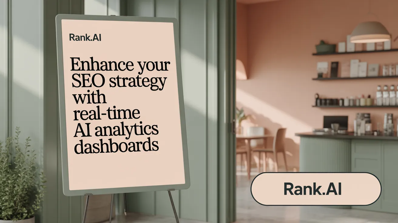 Enhance Your SEO Strategy with Real-Time AI Analytics Dashboards