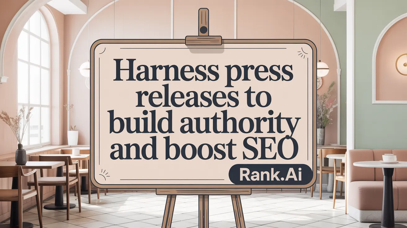 Harness Press Releases to Build Authority and Boost SEO