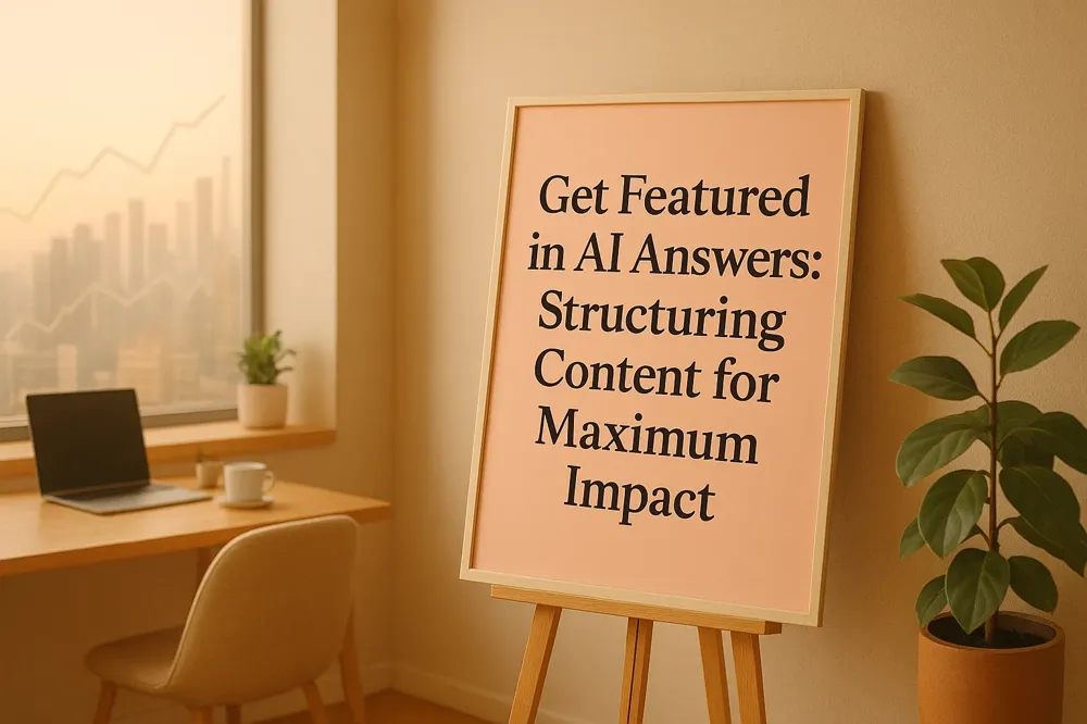 Get Featured in AI Answers: Structuring Content for Maximum Impact