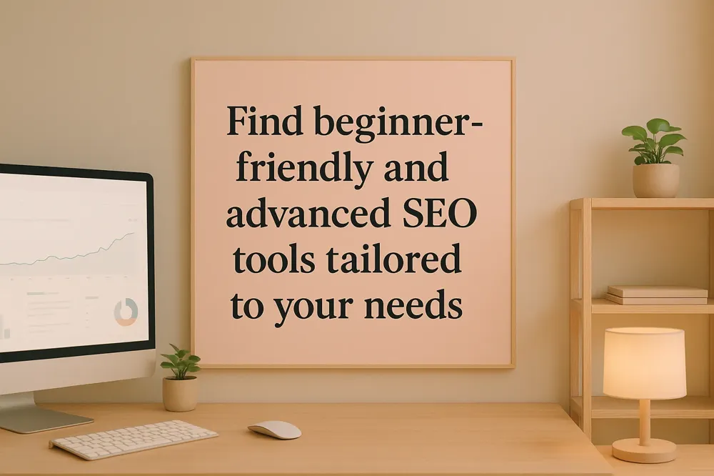 Find beginner-friendly and advanced SEO tools tailored to your needs