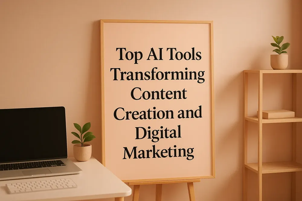Top AI Tools Transforming Content Creation and Digital Marketing