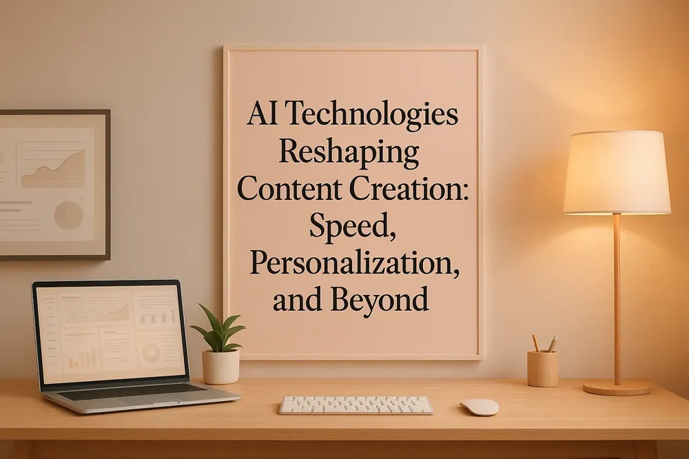 AI Technologies Reshaping Content Creation: Speed, Personalization, and Beyond