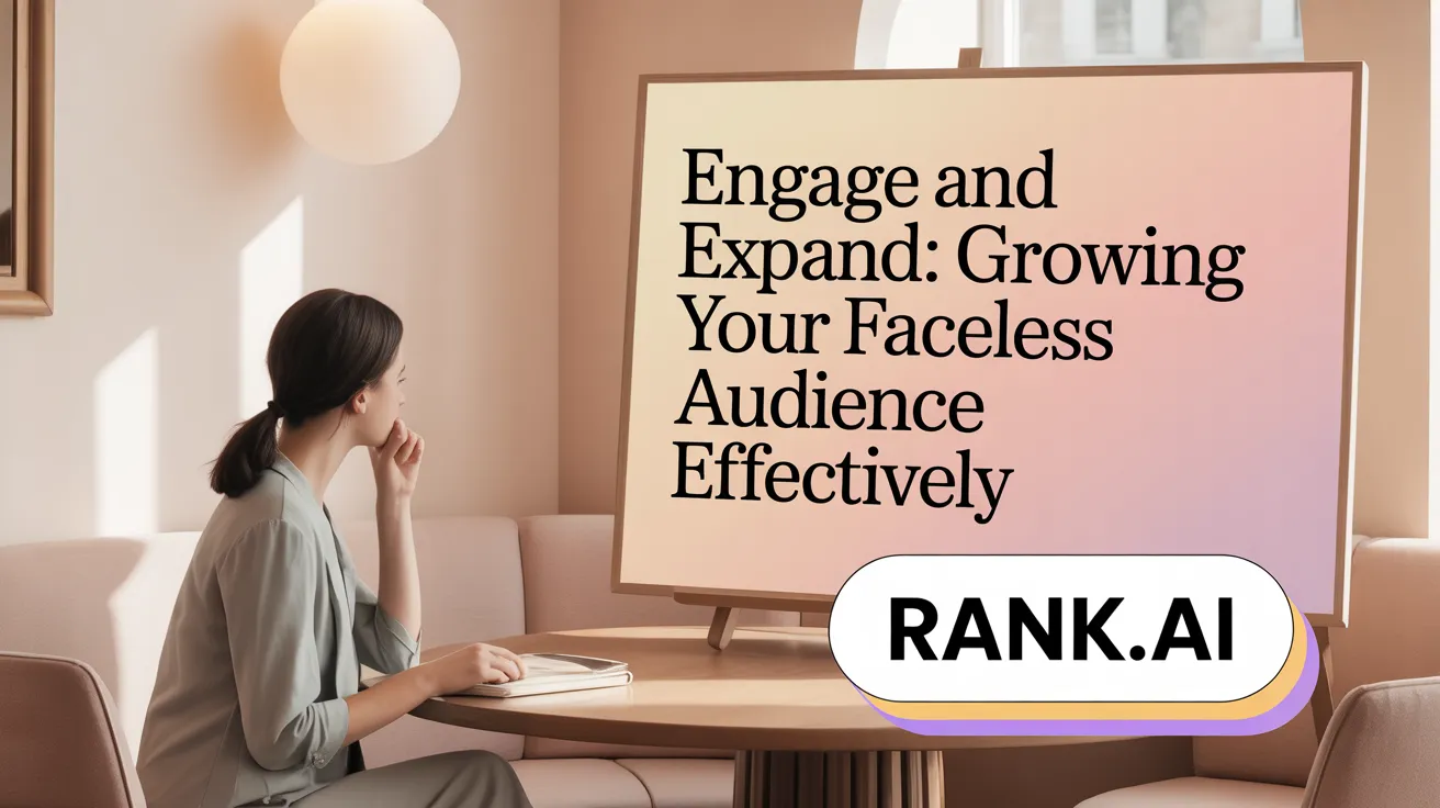 Engage and Expand: Growing Your Faceless Audience Effectively
