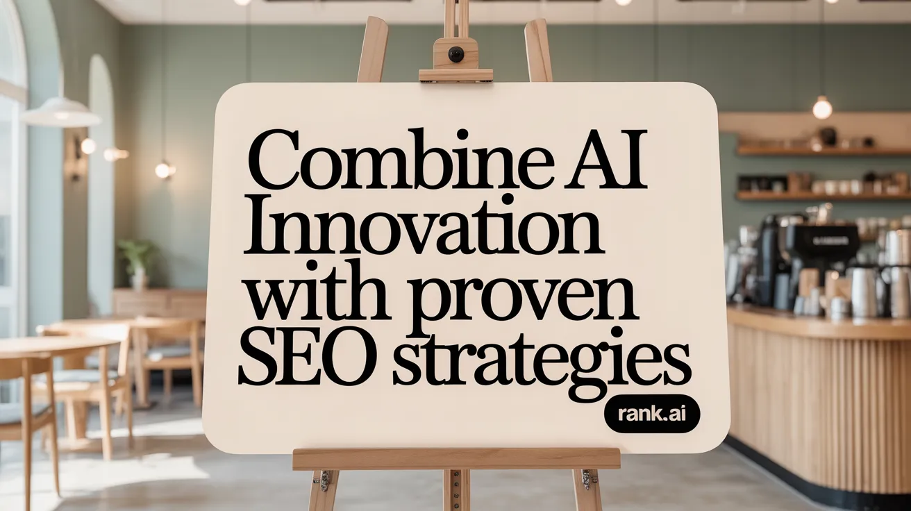 Combine AI Innovation with Proven SEO Strategies