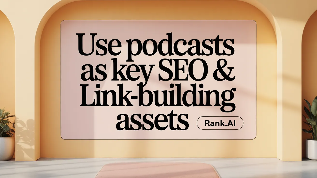 Use Podcasts as Key SEO &amp; Link-Building Assets
