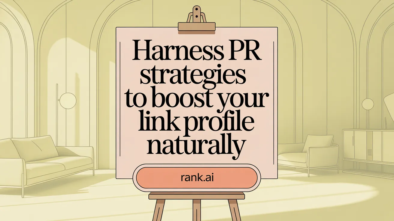 Harness PR Strategies to Boost Your Link Profile Naturally