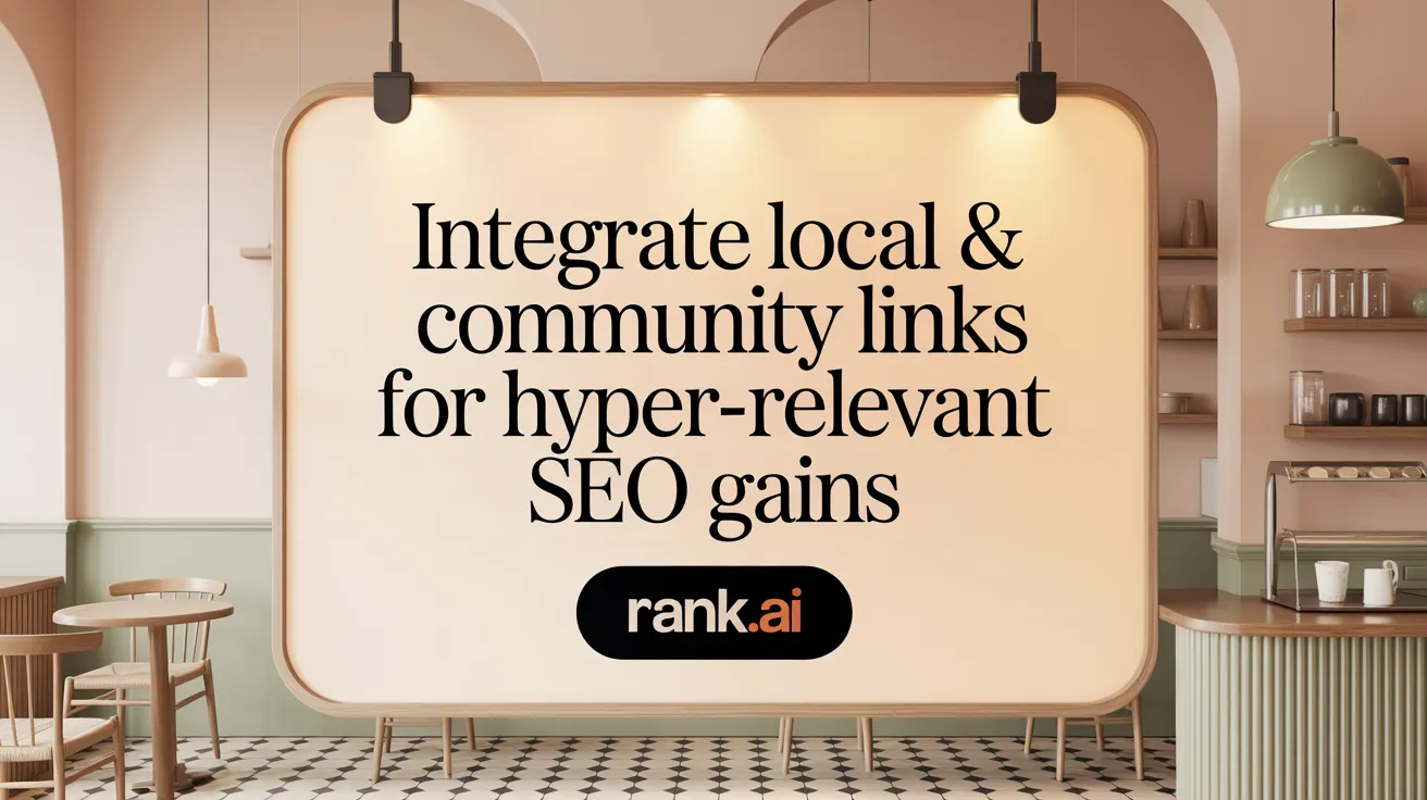 Integrate Local &amp; Community Links for Hyper-Relevant SEO Gains