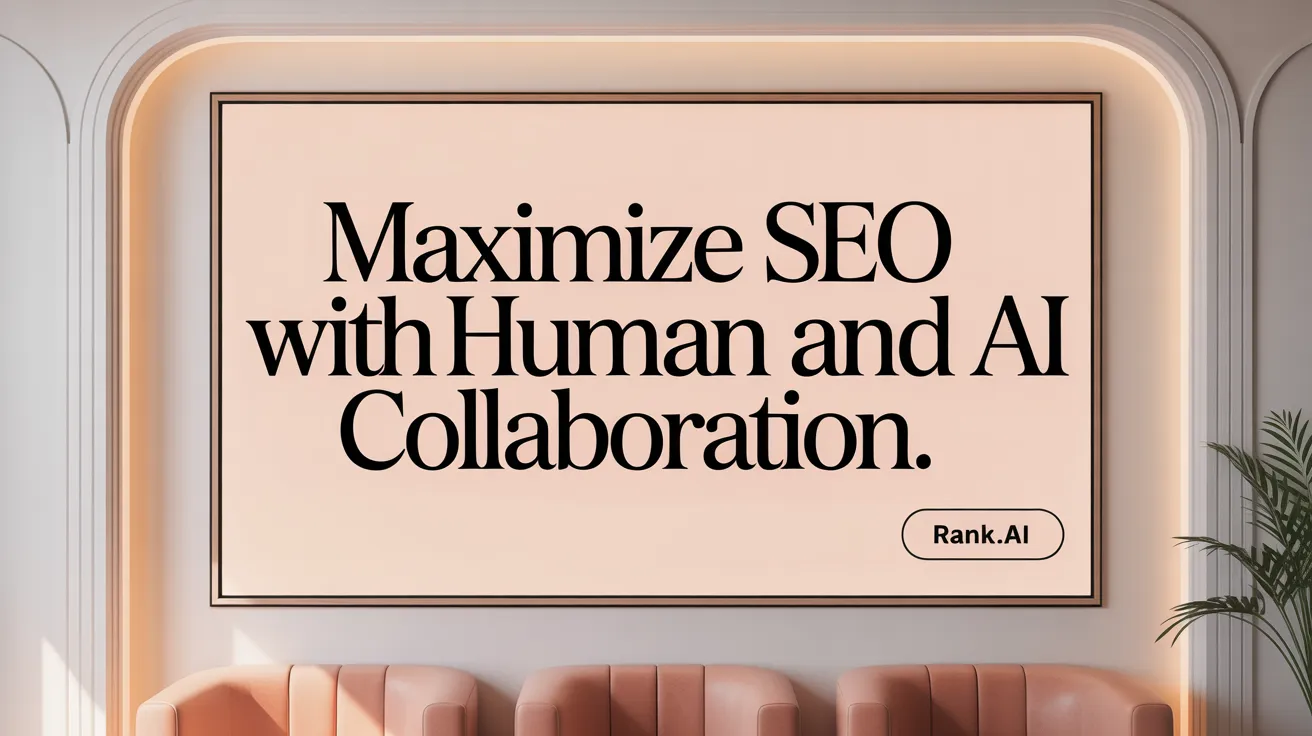 Maximize SEO with Human and AI Collaboration