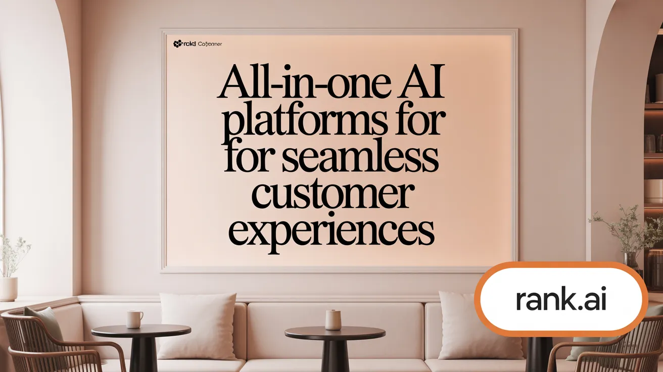 All-in-One AI Platforms for Seamless Customer Experiences