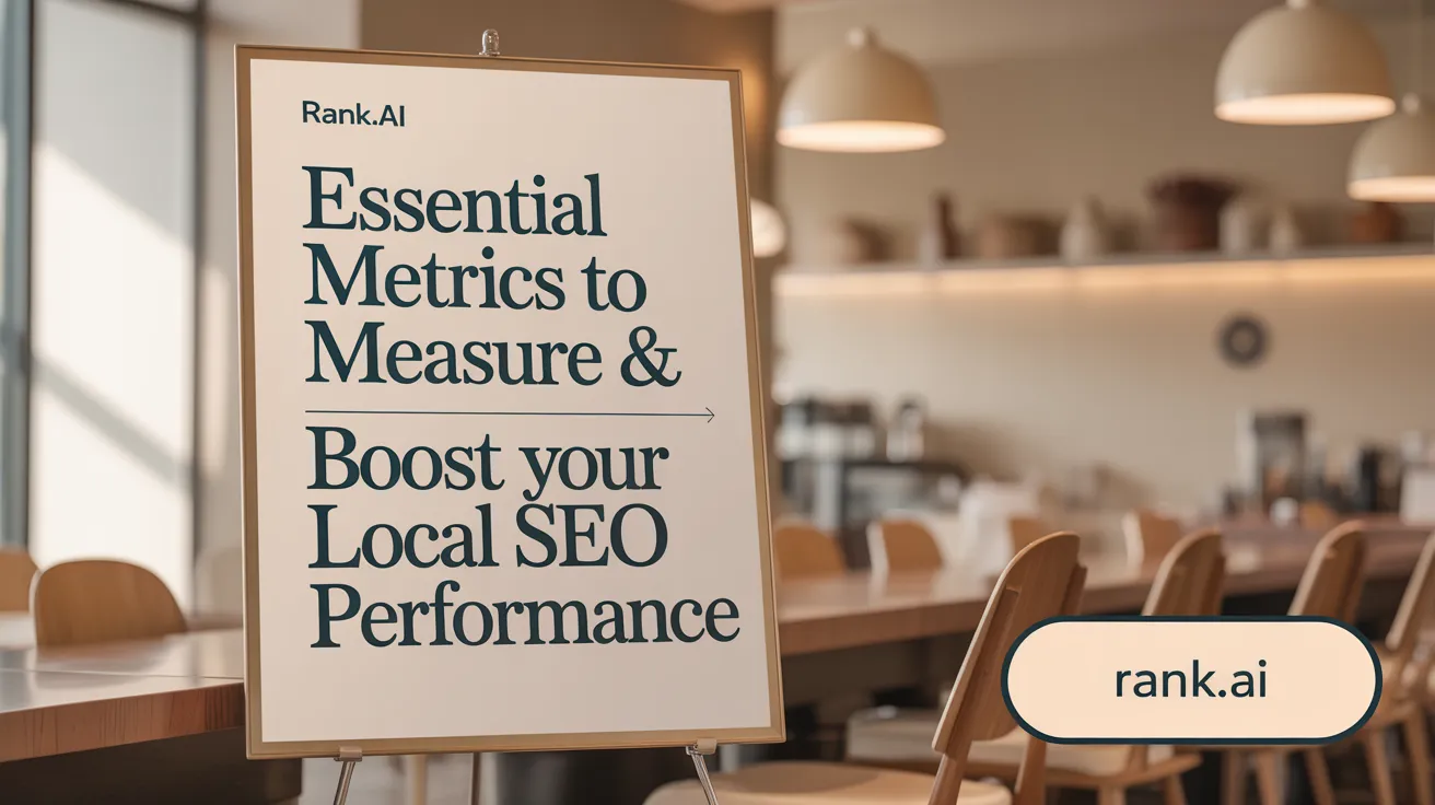 Essential Metrics to Measure &amp; Boost Your Local SEO Performance