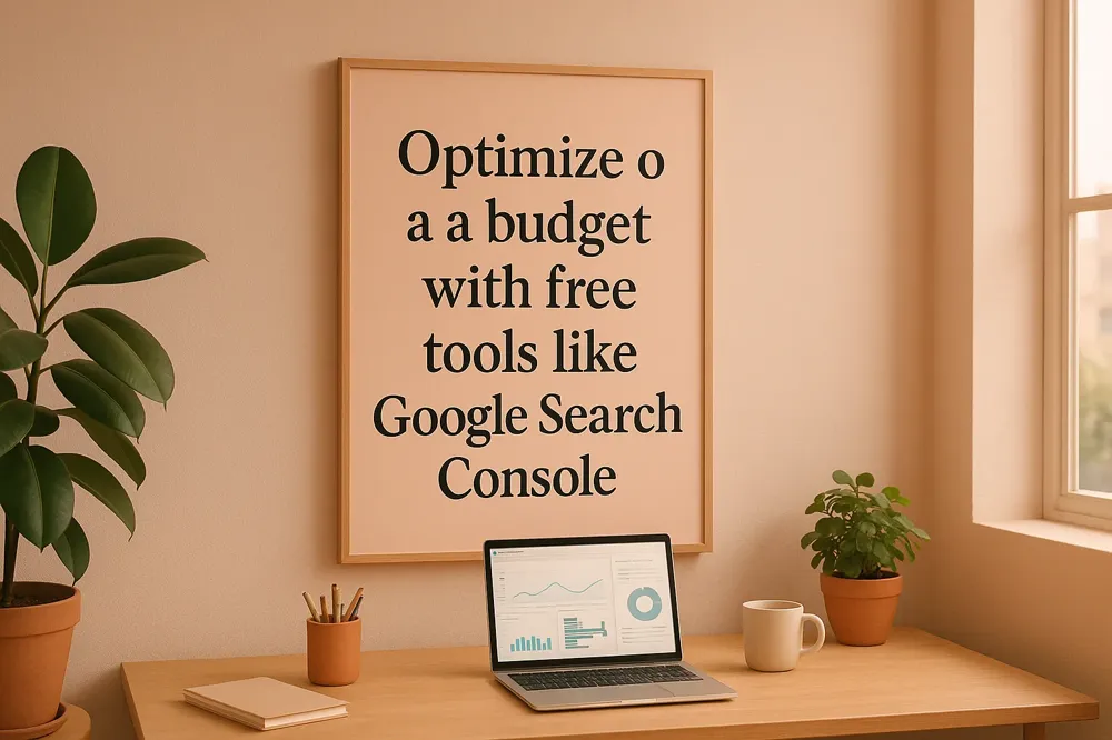 Optimize on a budget with free tools like Google Search Console