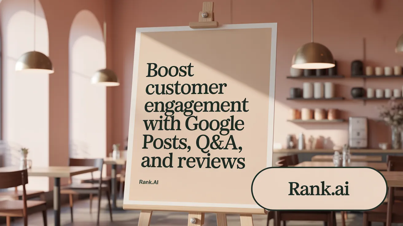Boost Customer Engagement with Google Posts, Q&amp;A, and Reviews
