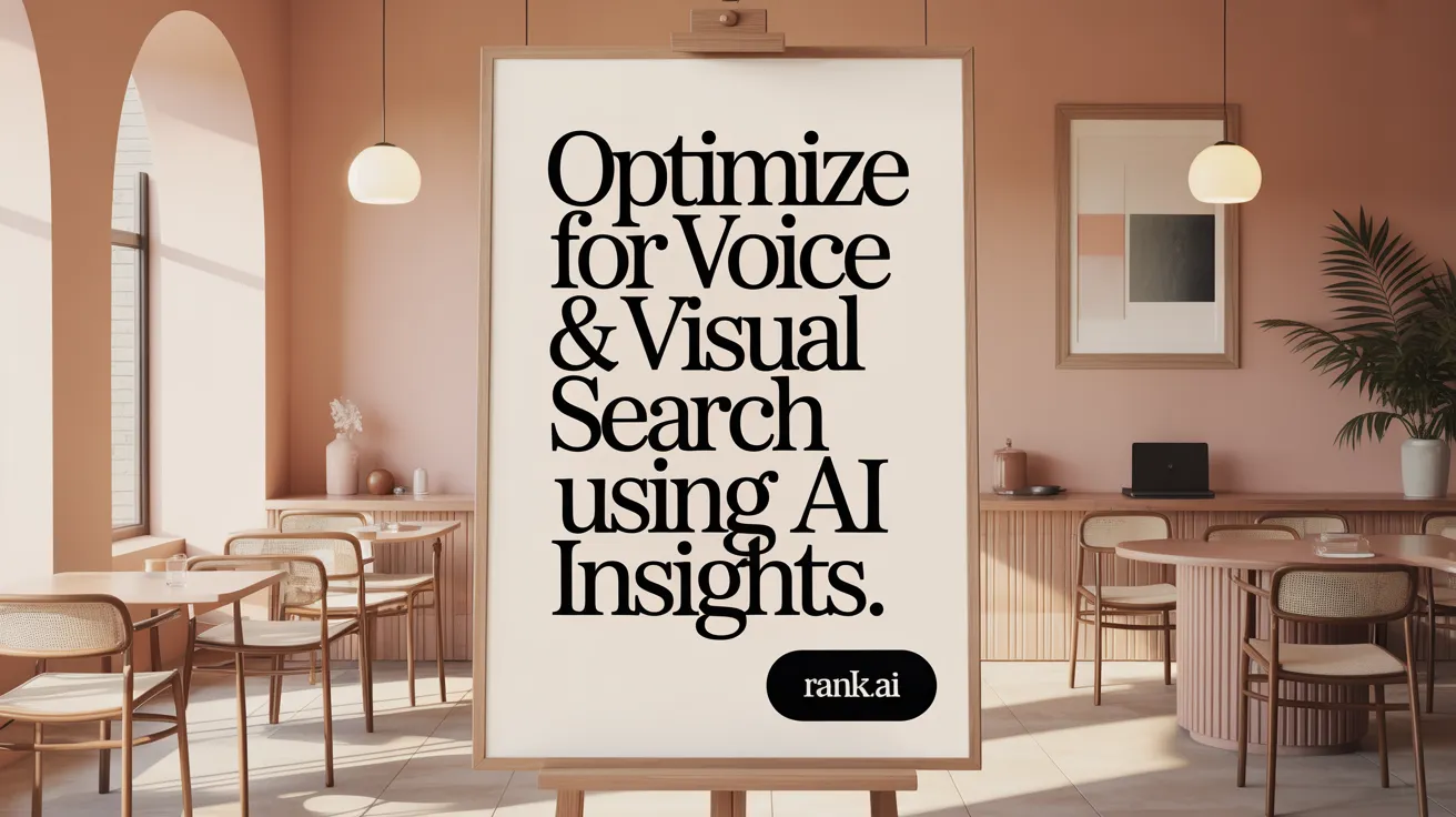 Optimize for Voice &amp; Visual Search Using AI Insights