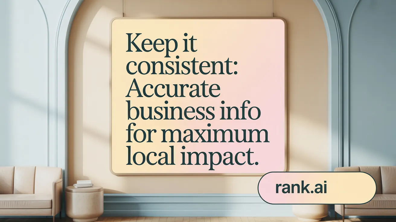 Keep It Consistent: Accurate Business Info for Maximum Local Impact