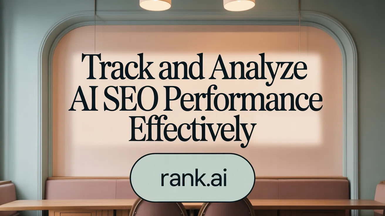 Track and Analyze AI SEO Performance Effectively