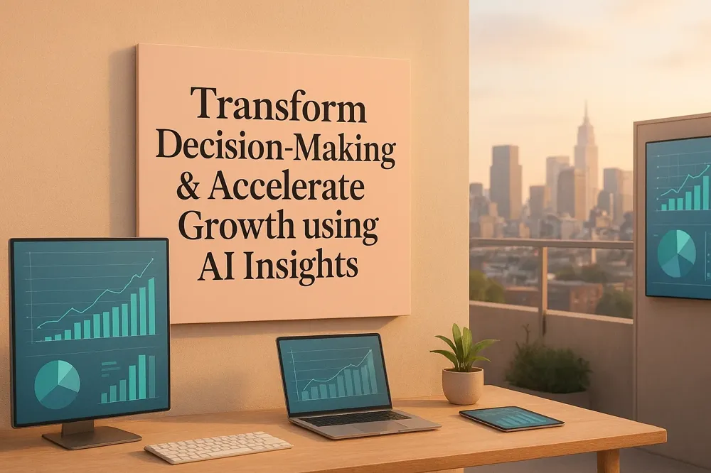 Transform Decision-Making &amp; Accelerate Growth using AI Insights