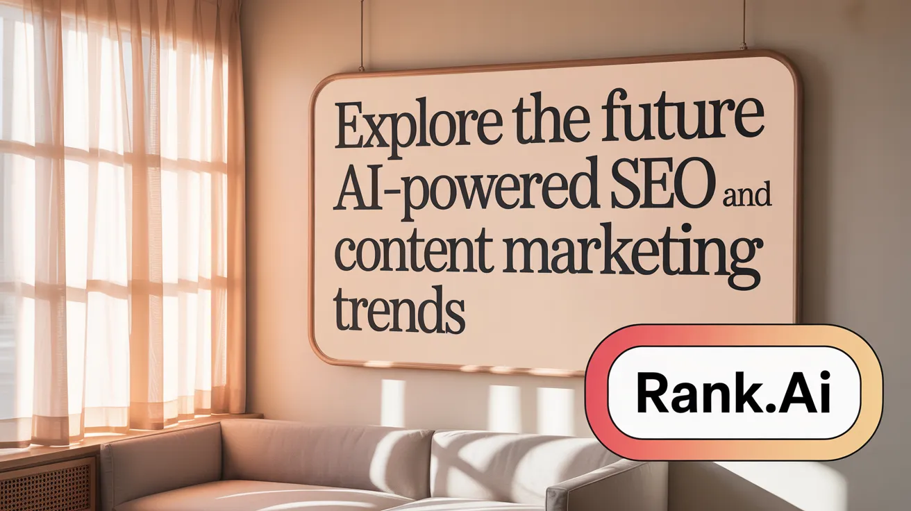 Explore the Future of AI-Powered SEO and Content Marketing Trends