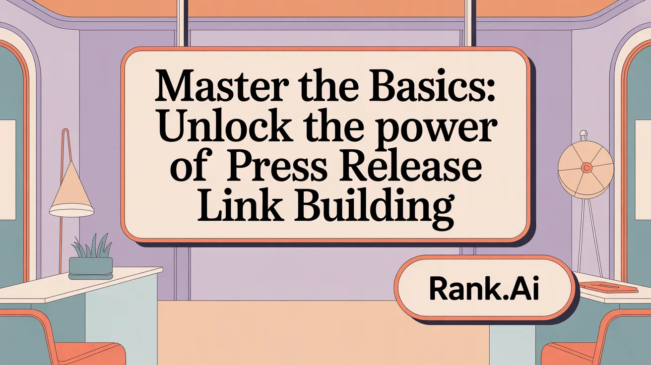 Master the Basics: Unlock the Power of Press Release Link Building