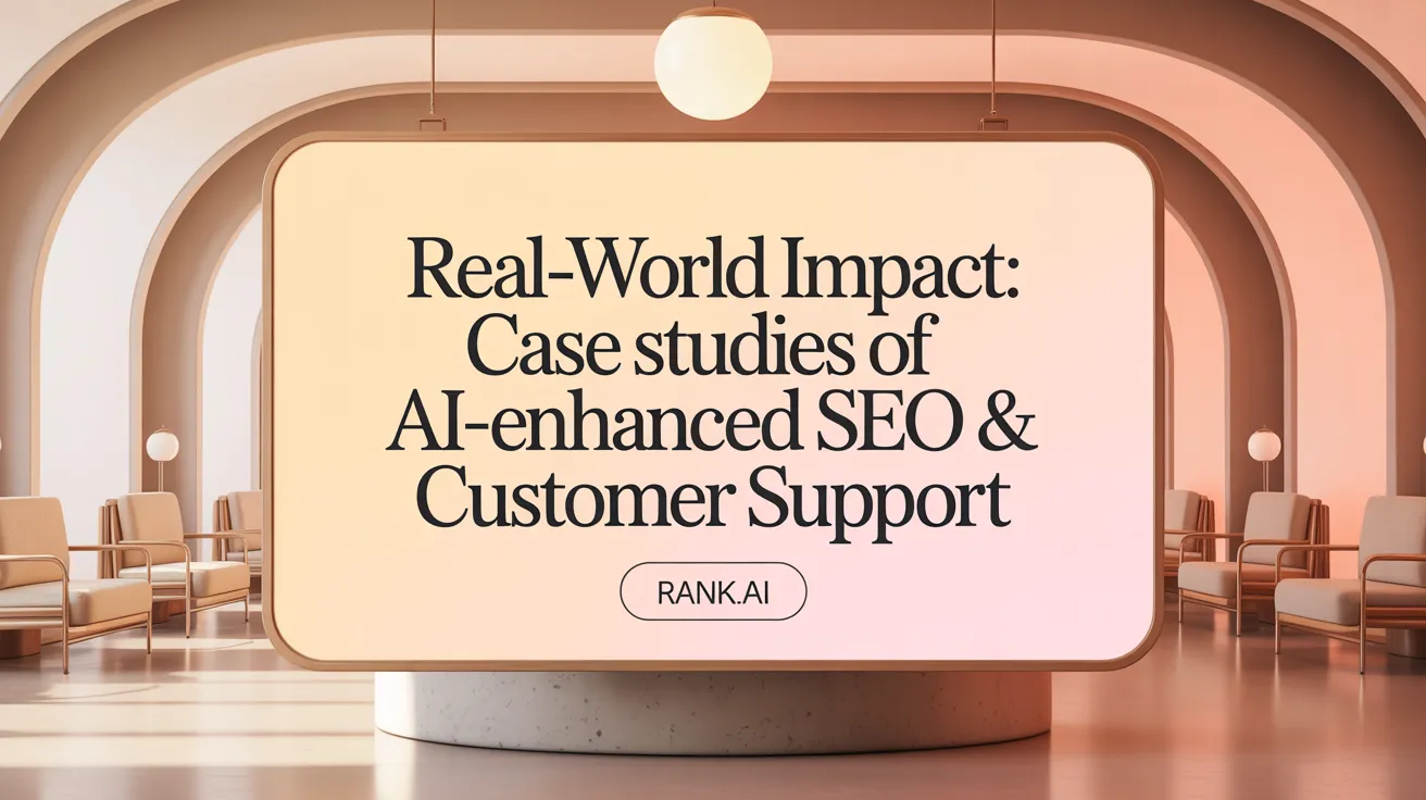 Real-World Impact: Case Studies of AI-Enhanced SEO &amp; Customer Support