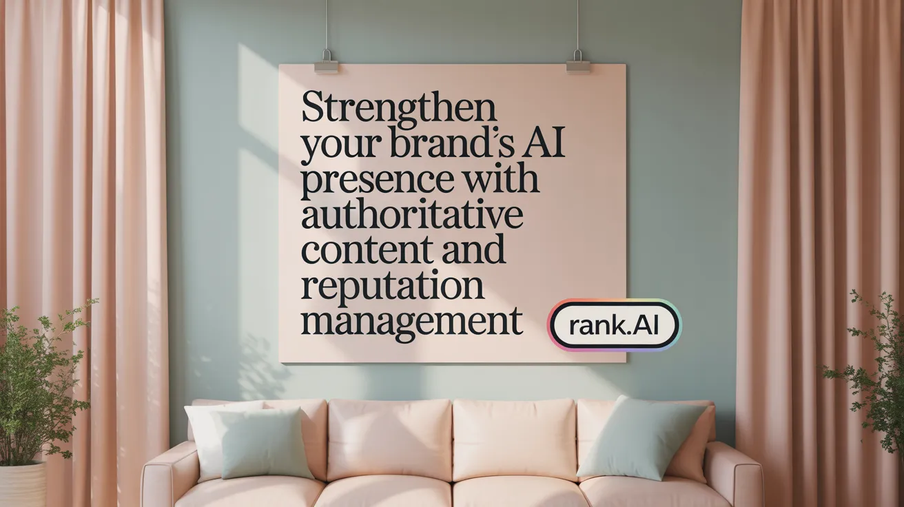 Strengthen your brand’s AI presence with authoritative content and reputation management