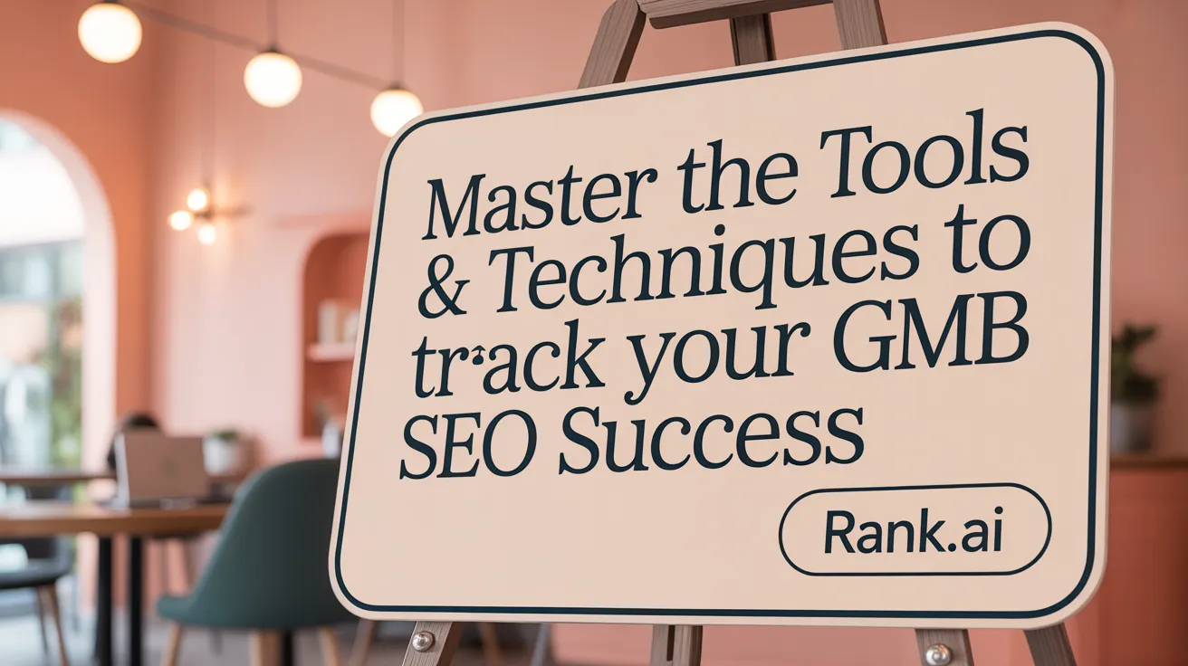 Master the Tools &amp; Techniques to Track Your GMB SEO Success