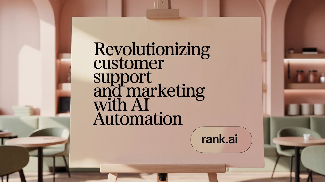 Revolutionizing Customer Support and Marketing with AI Automation