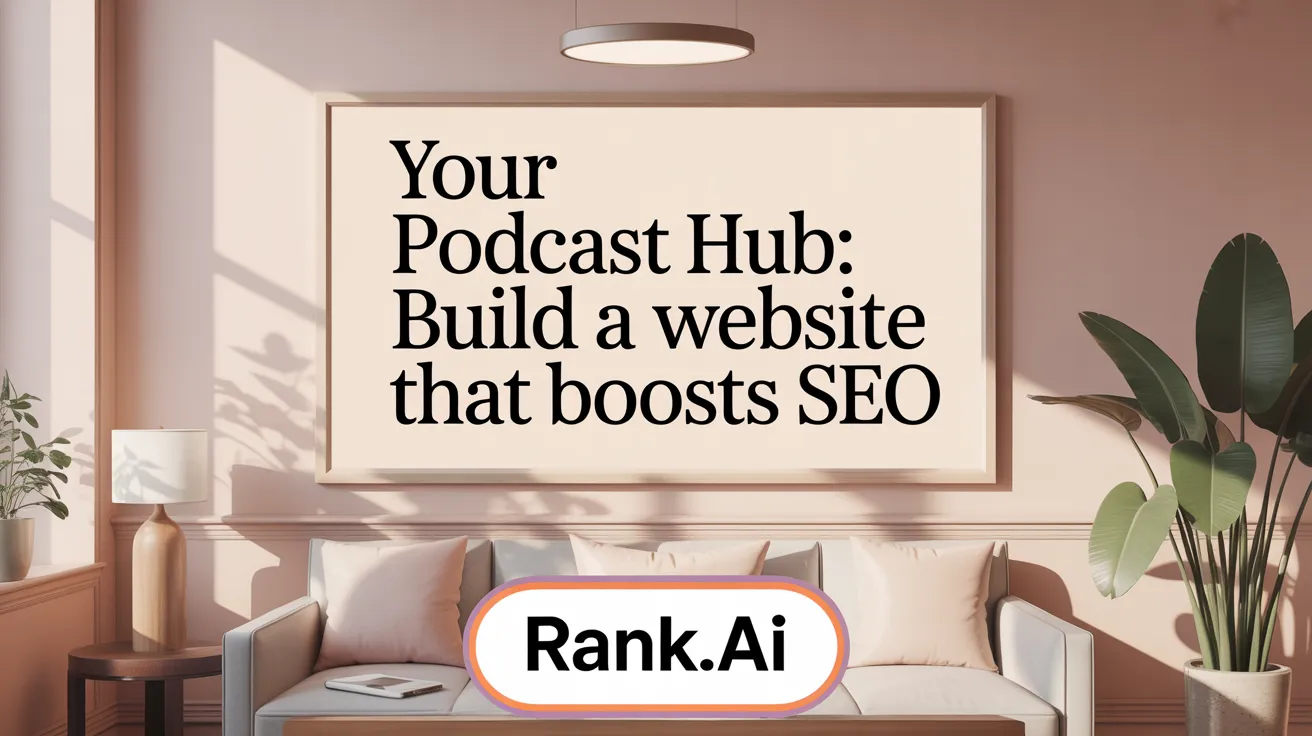 Your Podcast Hub: Build a Website That Boosts SEO