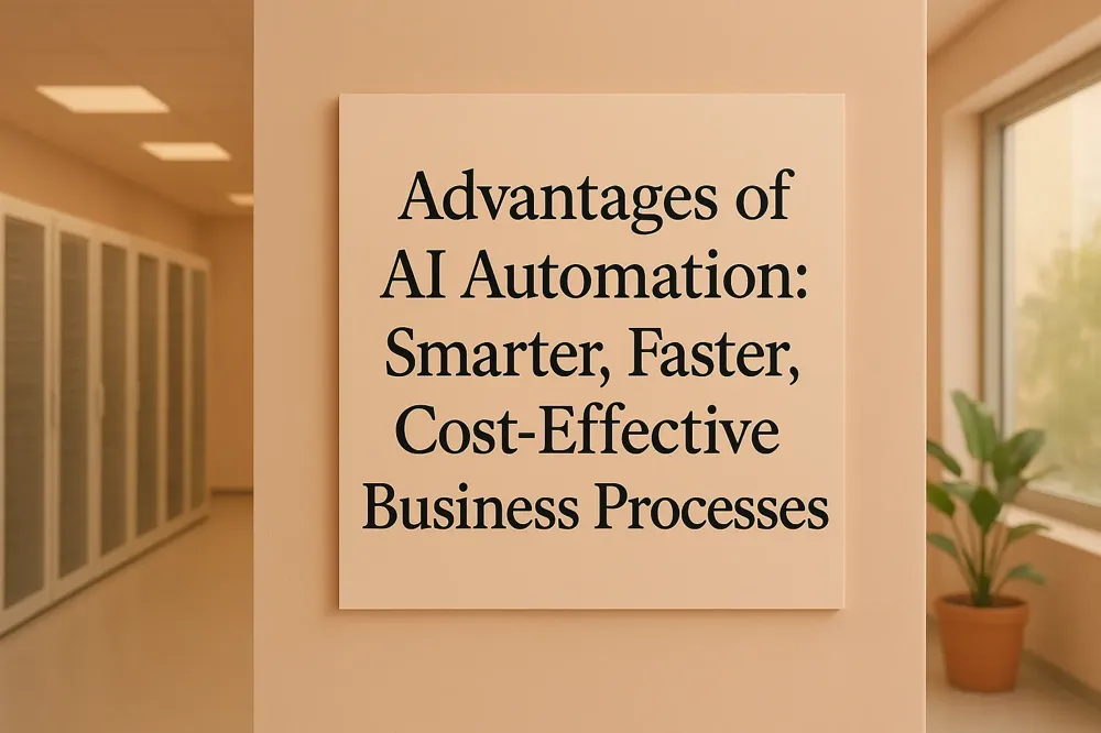 Advantages of AI Automation: Smarter, Faster, Cost-Effective Business Processes