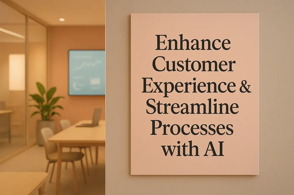 Enhance Customer Experience &amp; Streamline Processes with AI