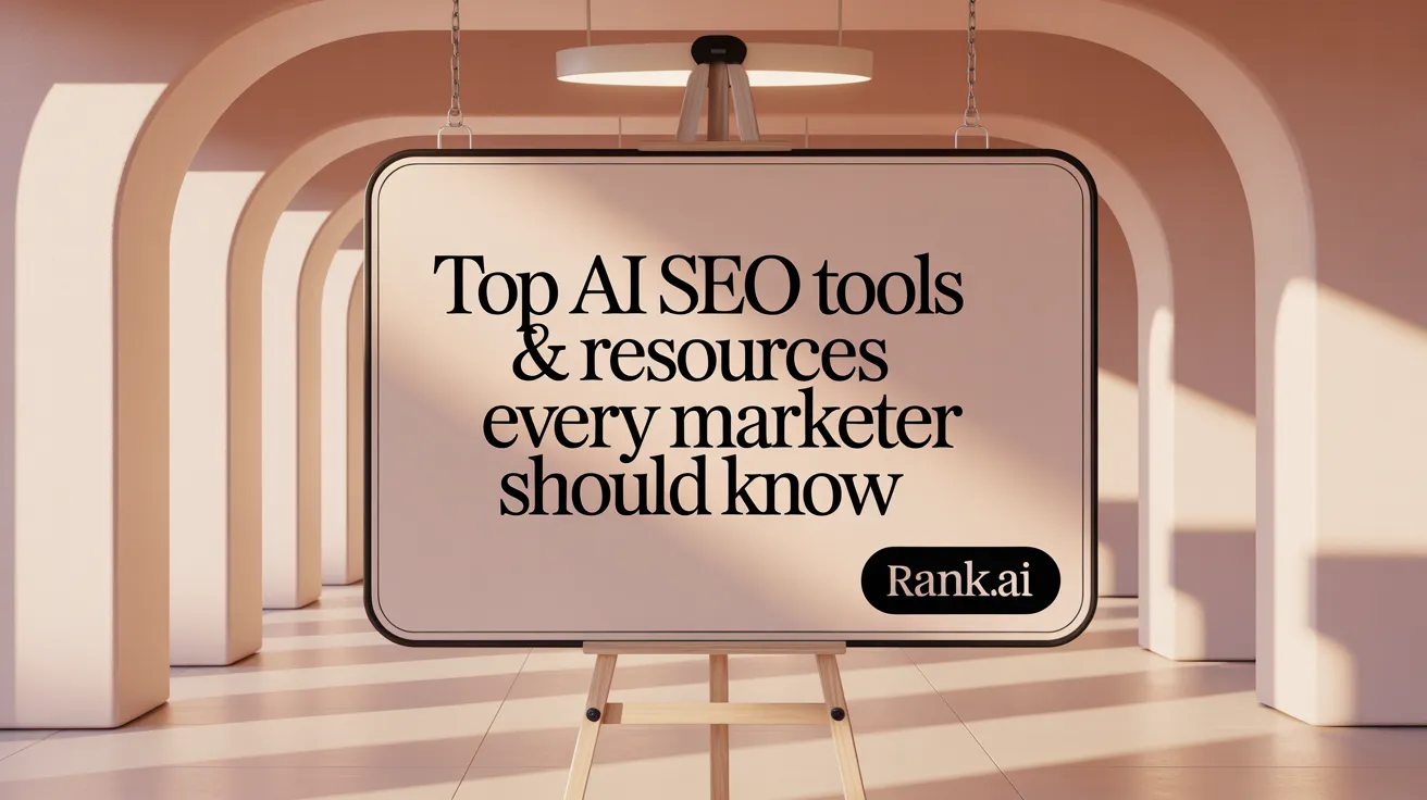 Top AI SEO Tools &amp; Resources Every Marketer Should Know