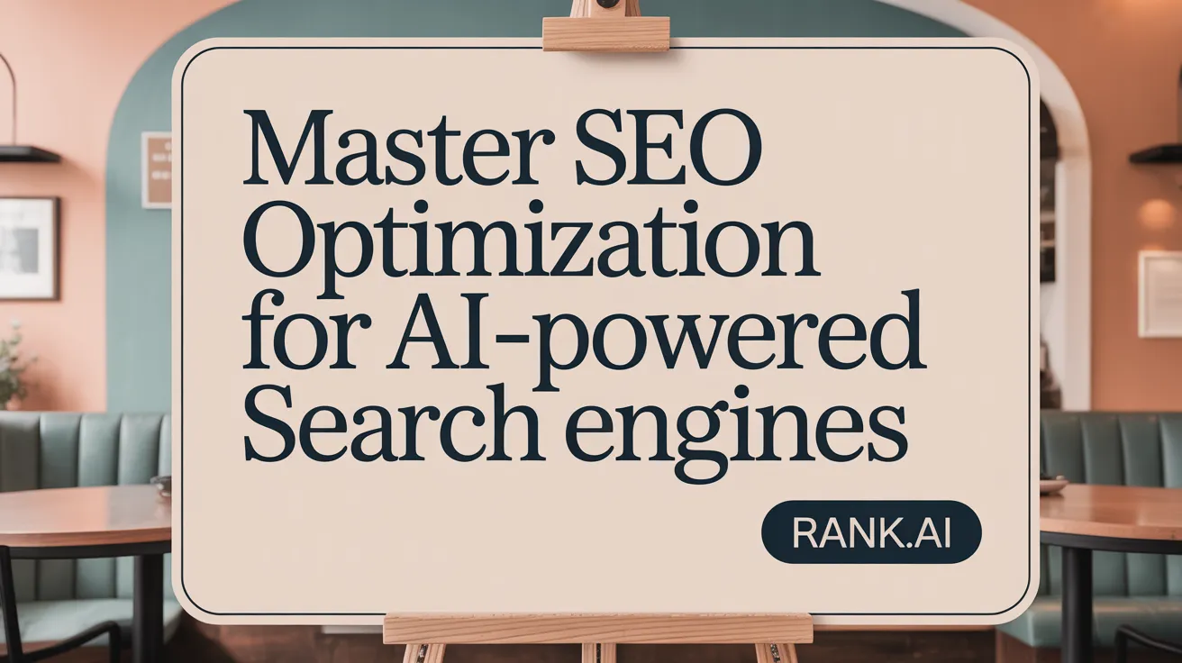 Master SEO Optimization for AI-Powered Search Engines
