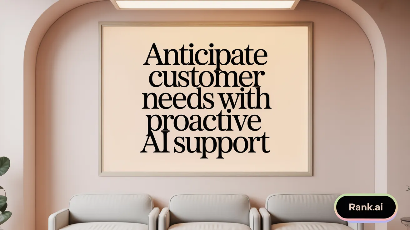 Anticipate Customer Needs with Proactive AI Support