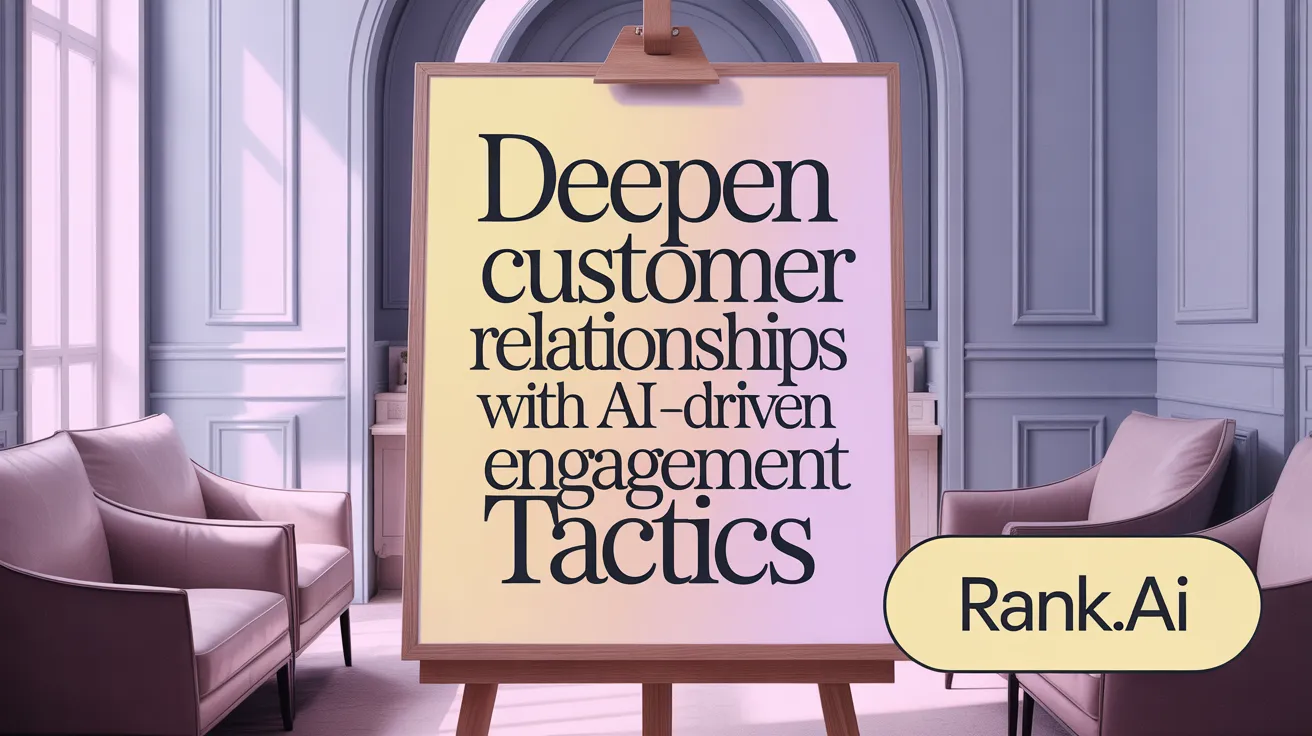 Deepen Customer Relationships with AI-Driven Engagement Tactics