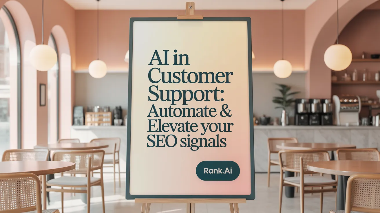 AI in Customer Support: Automate &amp; Elevate Your SEO Signals
