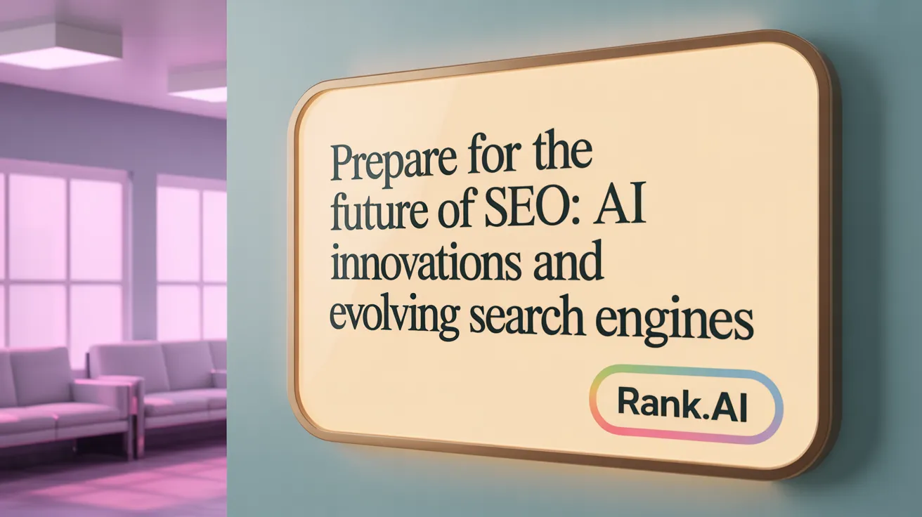Prepare for the Future of SEO: AI Innovations and Evolving Search Engines