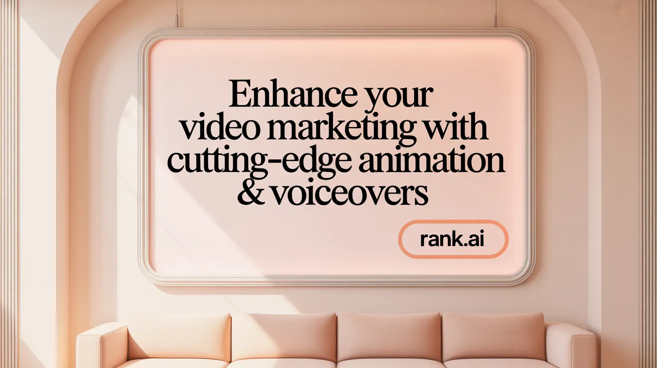 Enhance Your Video Marketing with Cutting-Edge Animation &amp; Voiceovers