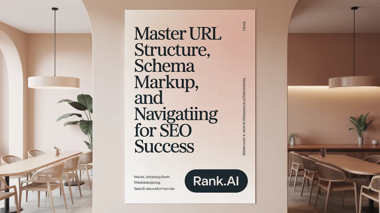 Master URL Structure, Schema Markup, and Navigation for SEO Success