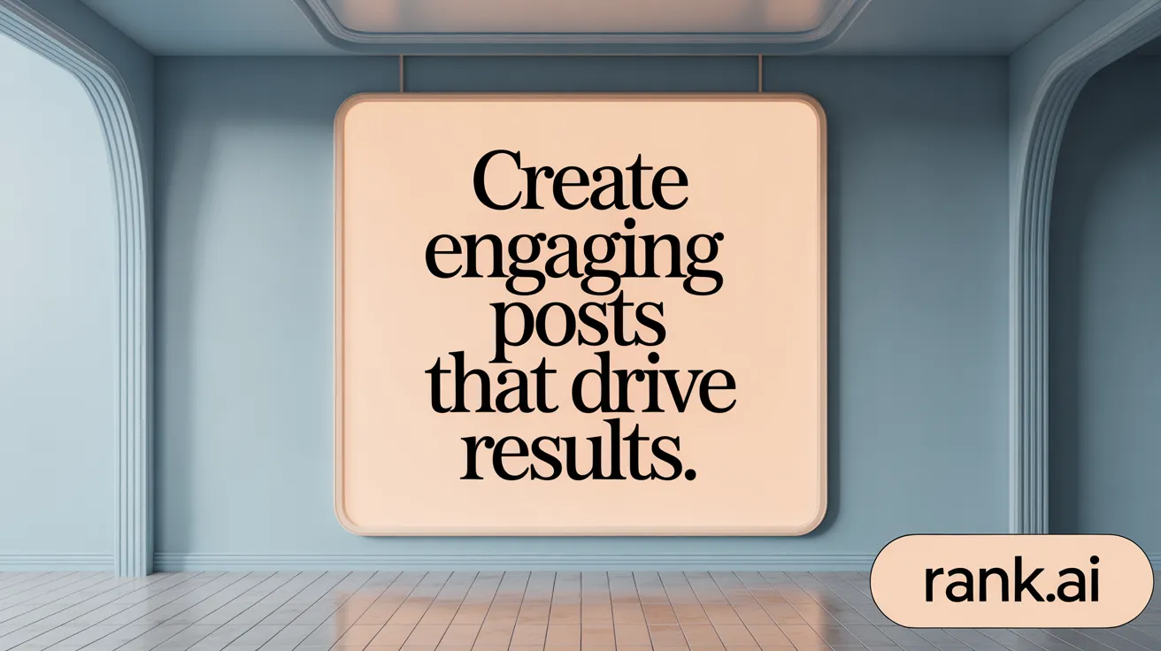 Create Engaging Posts That Drive Results